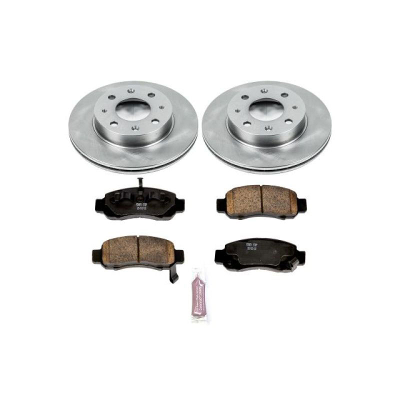 PowerStop koe5224 | Power Stop 00-06 Honda Insight Front Autospecialty Brake Kit; 2000-2006