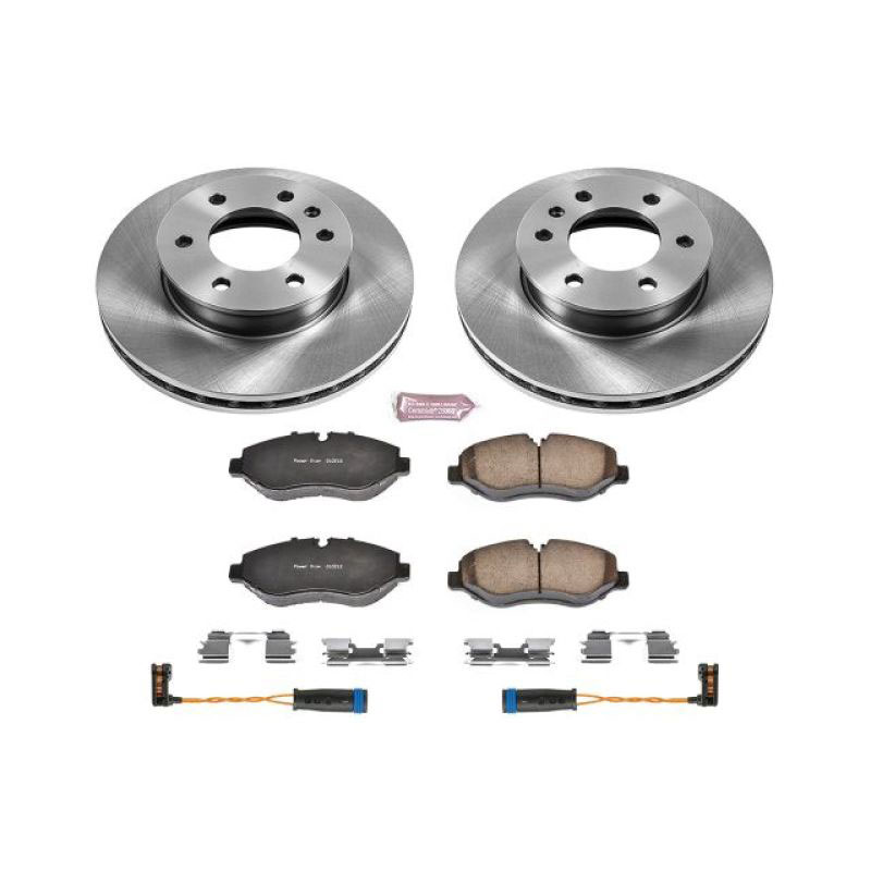 PowerStop koe6236 | Power Stop 07-09 Dodge Sprinter 2500 Front Autospecialty Brake Kit; 2007-2009