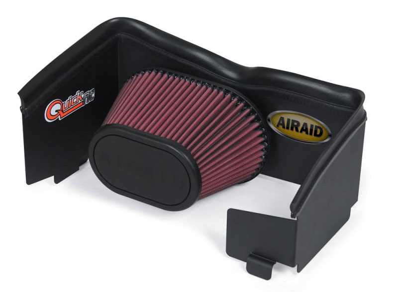 Airaid 301-165 | 05-11 Dodge Dakota/06-09 Mitsu Raider 3.7/4.7L CAD Intake System w/o Tube (Dry / Red Media); 2005-2011