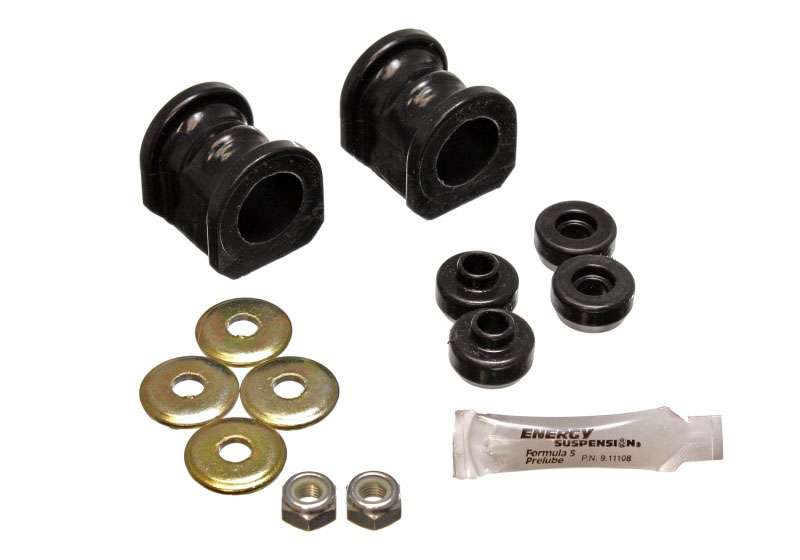 Energy Suspension 7.5115g | 91-94-Nissan Sentra/NX1600/2000 Black 27mm Front Sway Bar Frame Bushings (Sway bar; 1991-1994