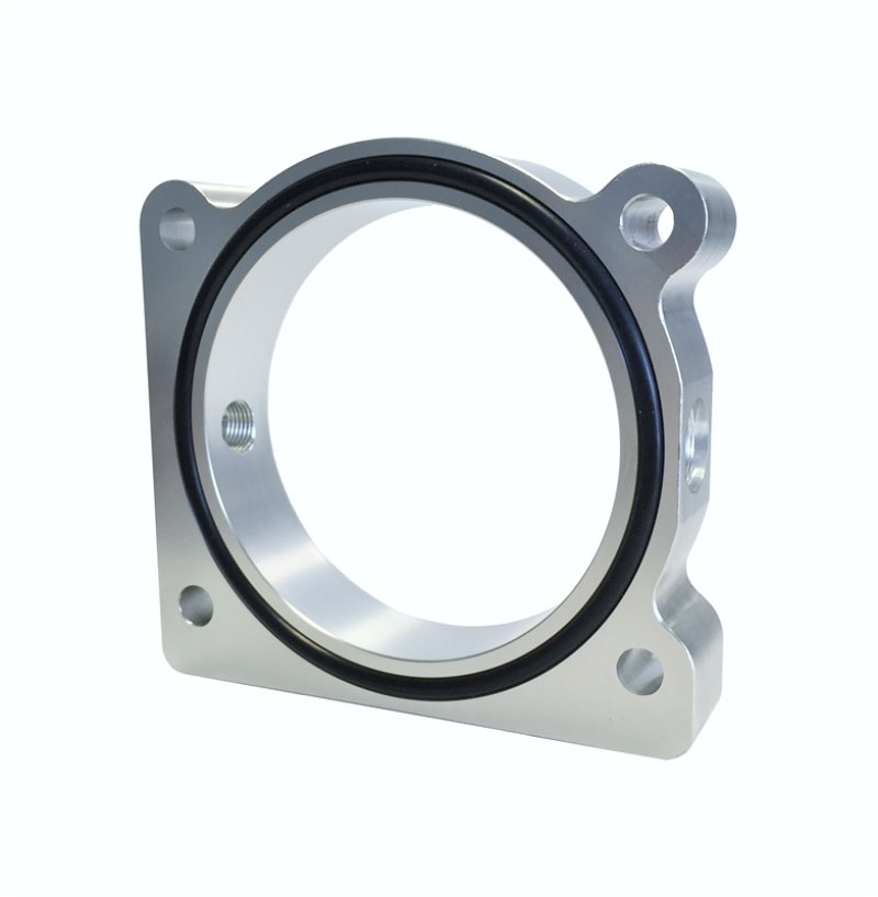 Torque Solution ts-tbs-028 | Throttle Body Spacer (Silver) Ford F-150 3.5L Ecoboost / 3.7L V6