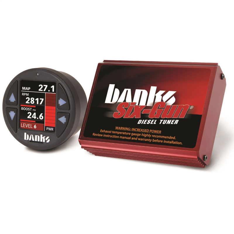 Banks Power 61412 | Banks 04-05 Chevy 6.6L LLY Six-Gun Diesel Tuner w/ iDash; 2004-2005