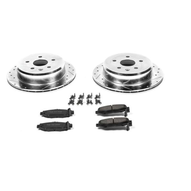 PowerStop k1072 | Power Stop 92-98 Lexus SC300 Rear Z23 Evolution Sport Brake Kit; 1992-1998