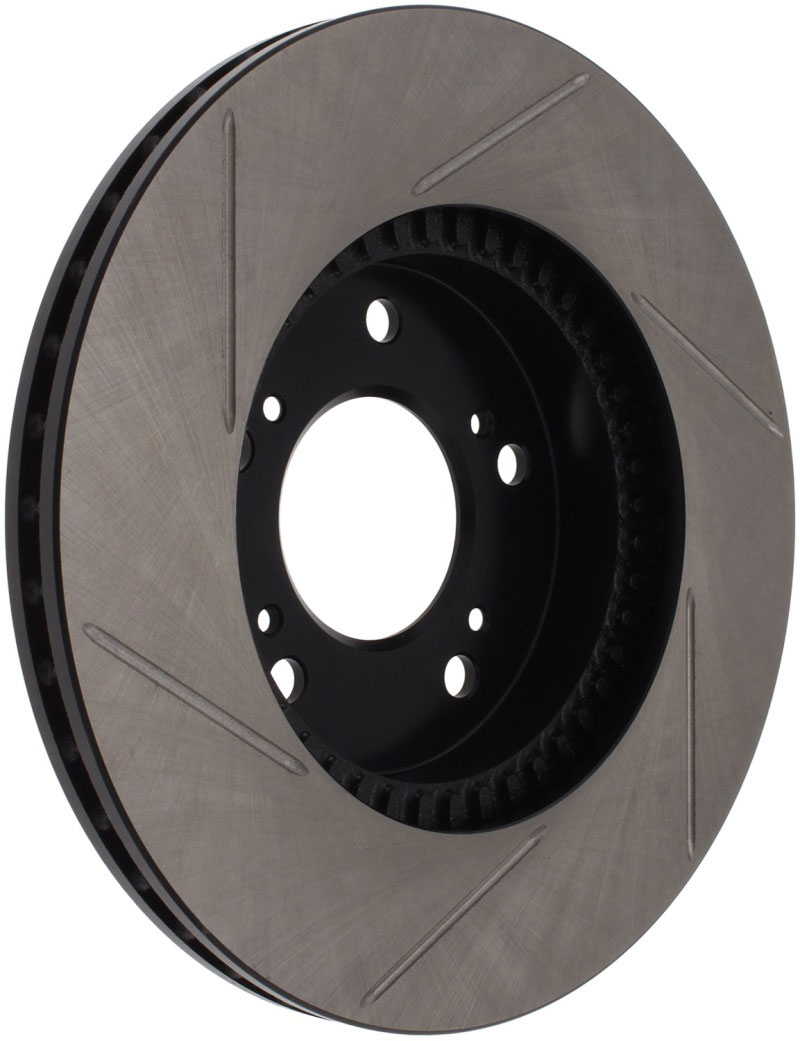 Stoptech 126.40026SL | StopTech Acura Legend Sport Slotted Brake Rotor, Front Left; 1991-1995