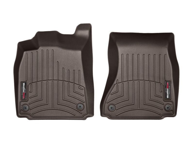 WeatherTech 475641 | 2012+ Audi A6/S6 Front FloorLiner - Cocoa; 2012-2023