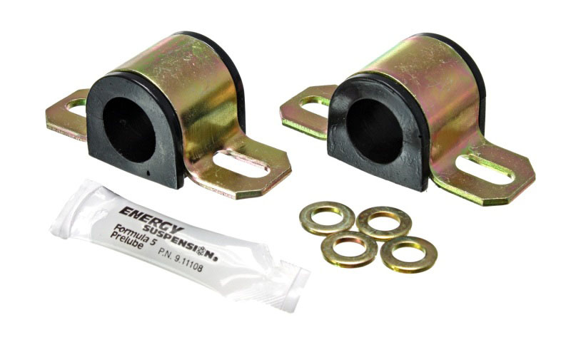 Energy Suspension 9.5129g | 90-97 Honda Accord/Odyssey Black 25mm Front Sway Bar Bushings; 1990-1997