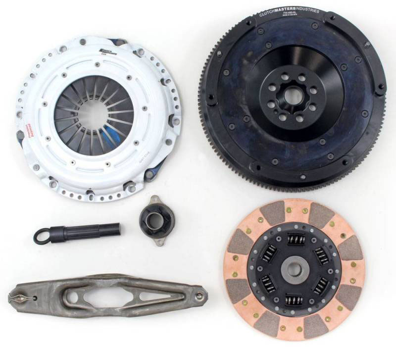 Clutch Masters 03465-hdcl-ak | 14-19 Mini Cooper 1.5L Turbo FX400 8-Puck Clutch Kit w/ Aluminum Flywheel; 2014-2019