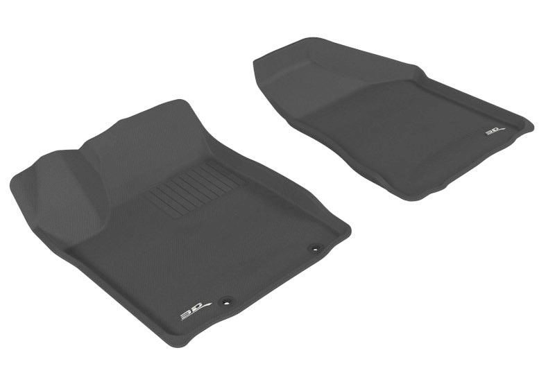 3D Maxpider l1ns01711509 | 3D MAXpider 2003-2007 Nissan Murano Kagu 1st Row Floormat - Black; 2003-2007