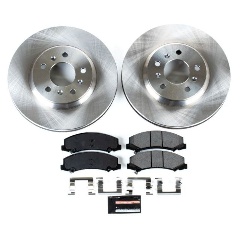 PowerStop koe1437 | Power Stop 06-11 Buick Lucerne Front Autospecialty Brake Kit; 2006-2011