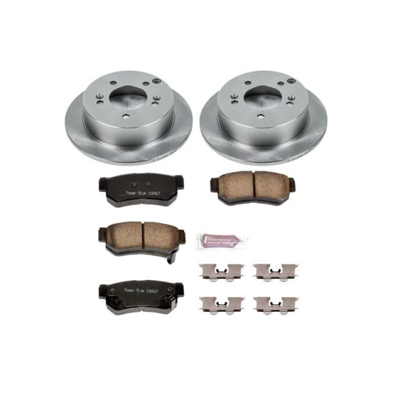 PowerStop koe5214 | Power Stop 06-08 Hyundai Sonata Rear Autospecialty Brake Kit; 2006-2008