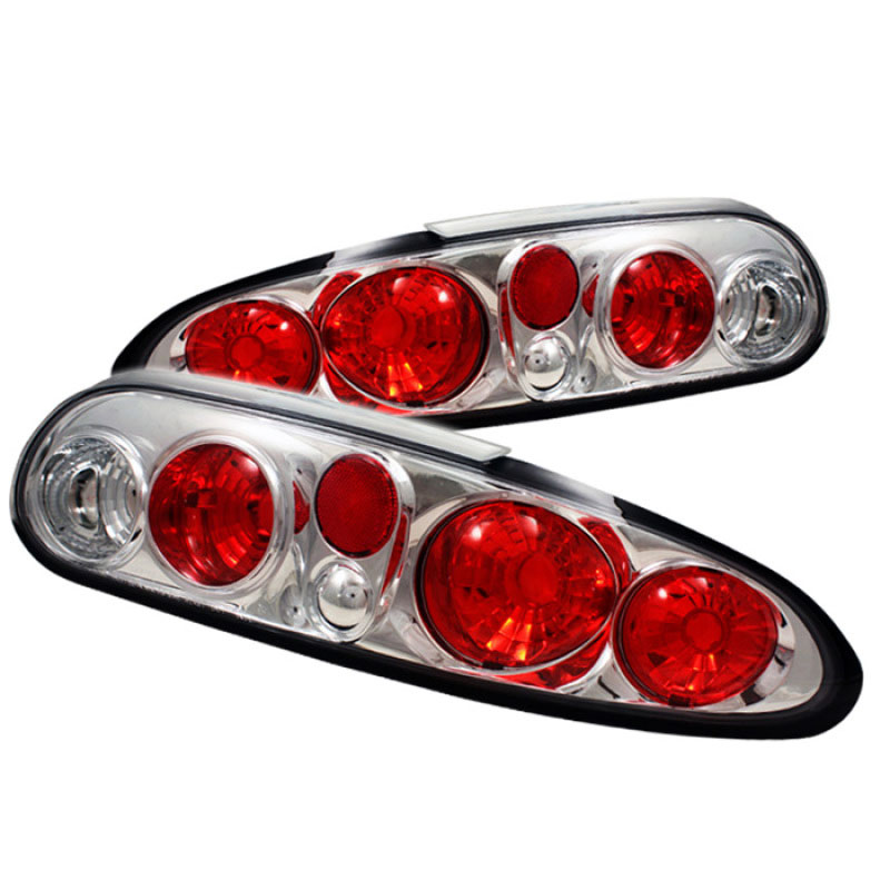 SPYDER 5001207 | Spyder Chevrolet Camaro Altezza Tail Lights - Chrome - (ALT-YD-CCAM98-C); 1993-2002