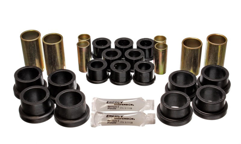 Energy Suspension 7.3104g | 70-78 Nissan 240Z/260Z/280Z Black Rear Control Arm Bushing Set; 1970-1978