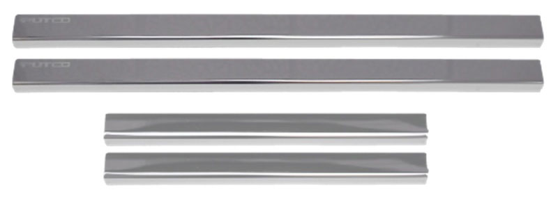 Putco 95183bp | 2020 Chevy Silverado LD/HD / GMC Sierra LD/HD - Crew Cab (4pcs) Black Platinum Door Sills; 2020-2022