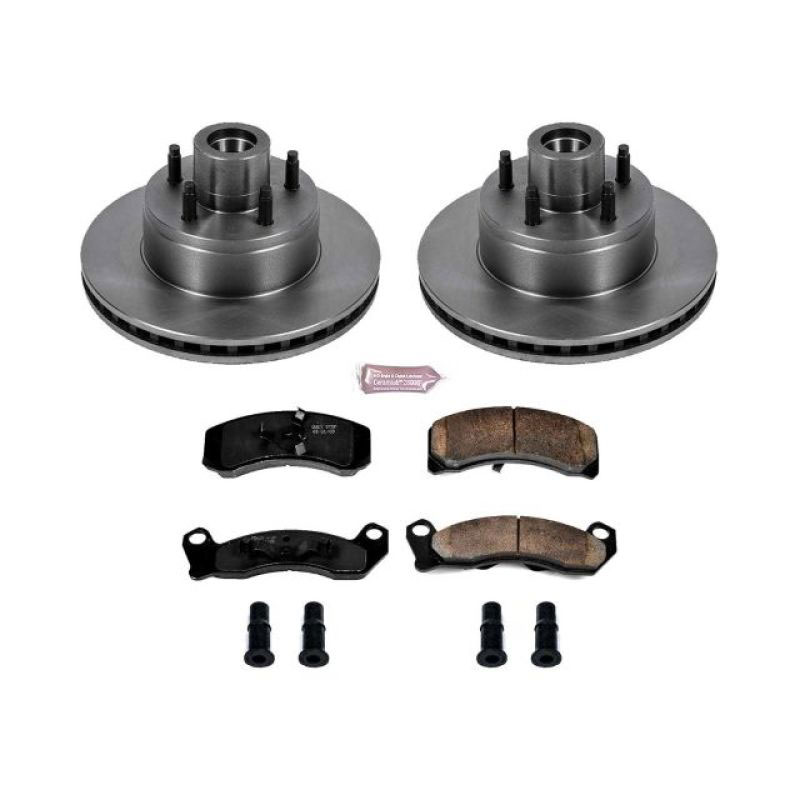 PowerStop koe7791 | Power Stop 90-91 Mercury Colony Park Front Autospecialty Brake Kit