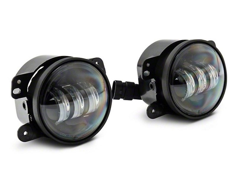 Raxiom j130811 | 07-22 Jeep Wrangler JK/JL Axial Series Tri-Bar LED Fog Lights- White; 2007-2022