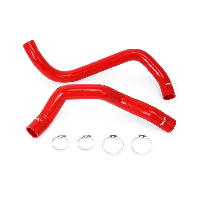 Mishimoto mmhose-mus6-01rd | 2001-2004 Ford Mustang 3.8L V6 Red Silicone Hose Kit; 2001-2004