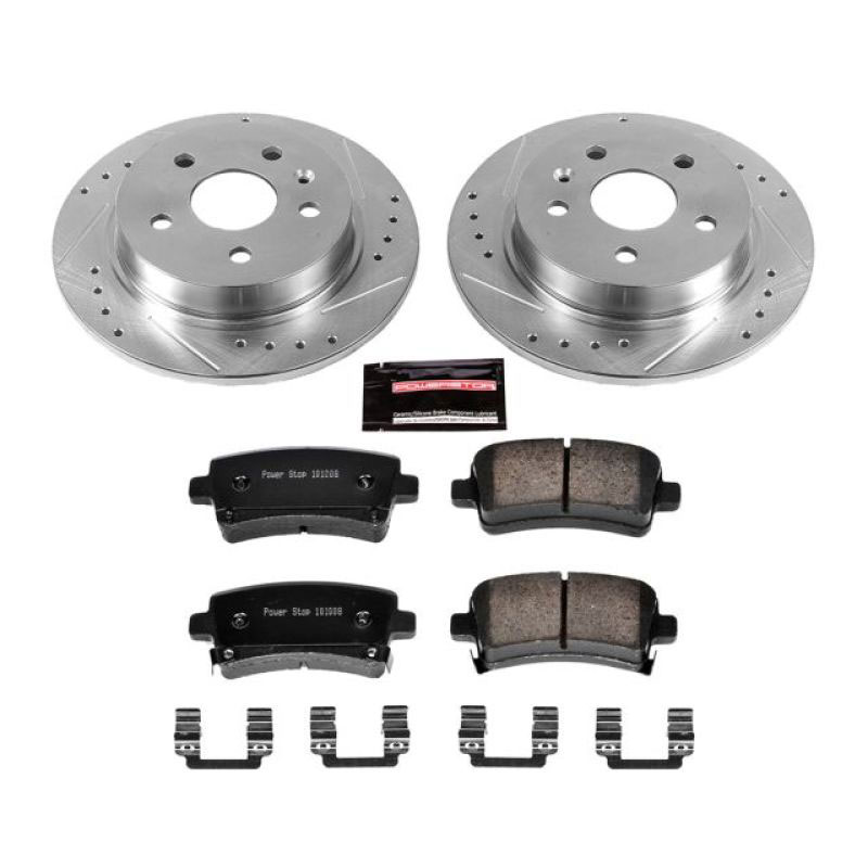 PowerStop k5531 | Power Stop 12-16 Buick LaCrosse Rear Z23 Evolution Sport Brake Kit; 2012-2016