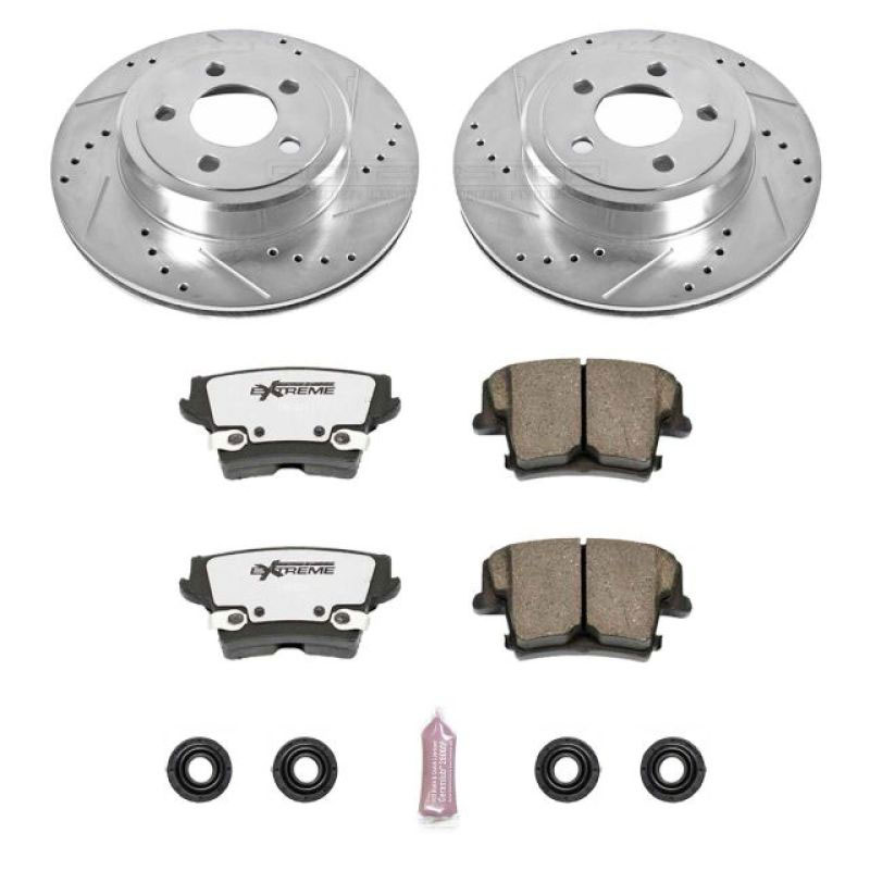 PowerStop k1720-26 | Power Stop 05-19 Chrysler 300 Rear Z26 Street Warrior Brake Kit; 2005-2019