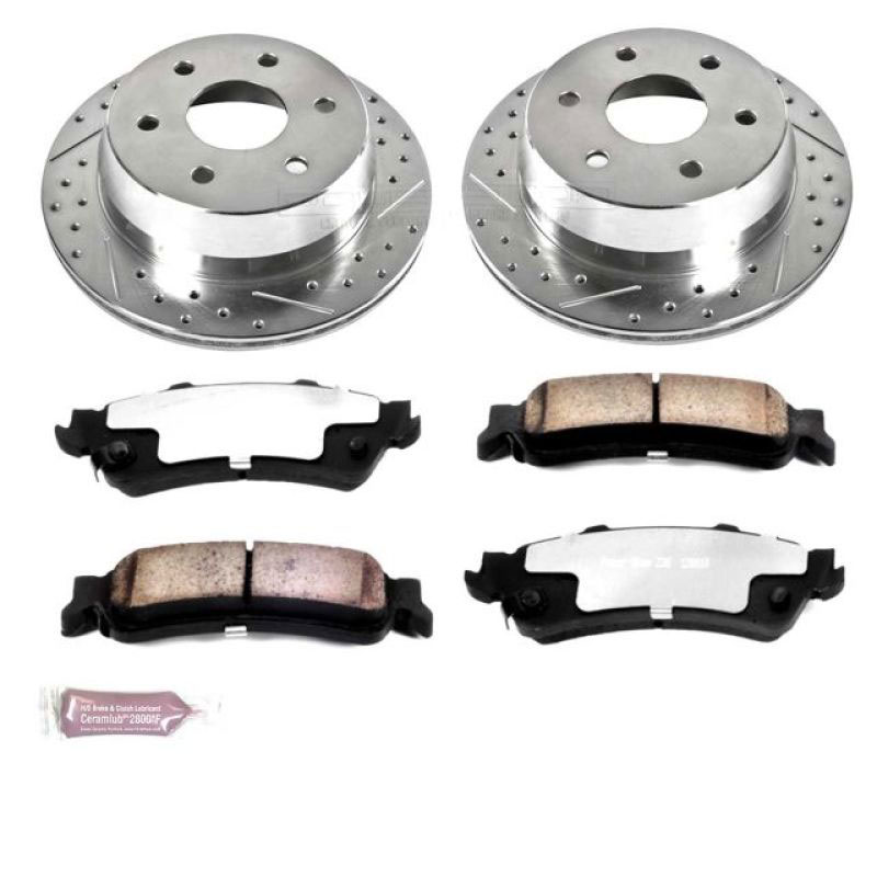 PowerStop k2018-36 | Power Stop 03-05 Chevrolet Astro Rear Z36 Truck & Tow Brake Kit; 2003-2005