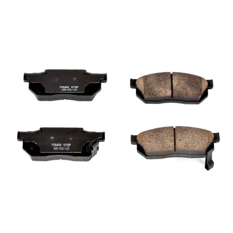 PowerStop 16256 | Power Stop 88-91 Honda CRX Front Z16 Evolution Ceramic Brake Pads; 1988-1991