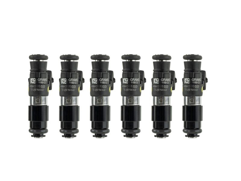 Grams Performance g2-1150-0800 | Toyota Supra 7MGTE / 2JZGE 1150cc Fuel Injectors (Set of 6); 1993-1998