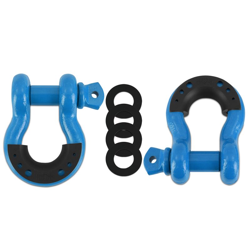 Mishimoto bndrbl | Borne D-Ring Shackle Set Blue