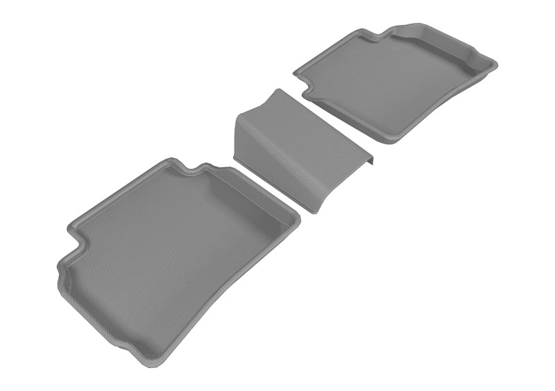 3D Maxpider l1ch07721501 | 3D MAXpider 2016-2020 Chevrolet Malibu Kagu 2nd Row Floormats - Gray; 2016-2020