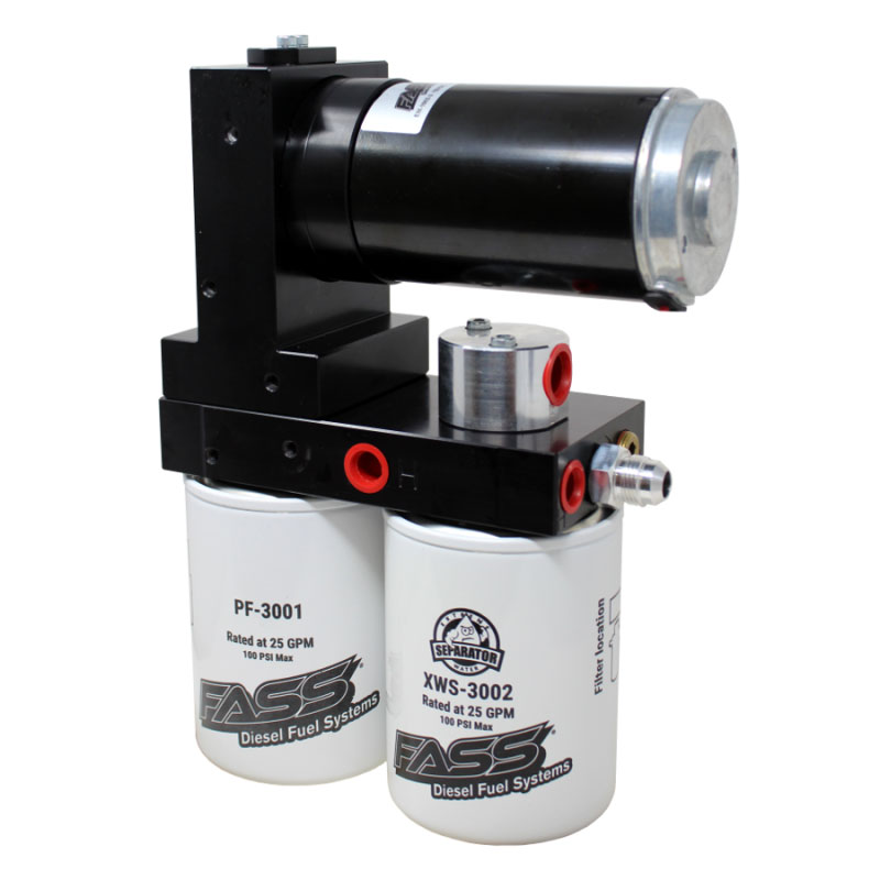 FASS Fuel Systems TS250G | FASS Class 8 250gph/16-18psi Titanium Signature Series Fuel Air Separation System