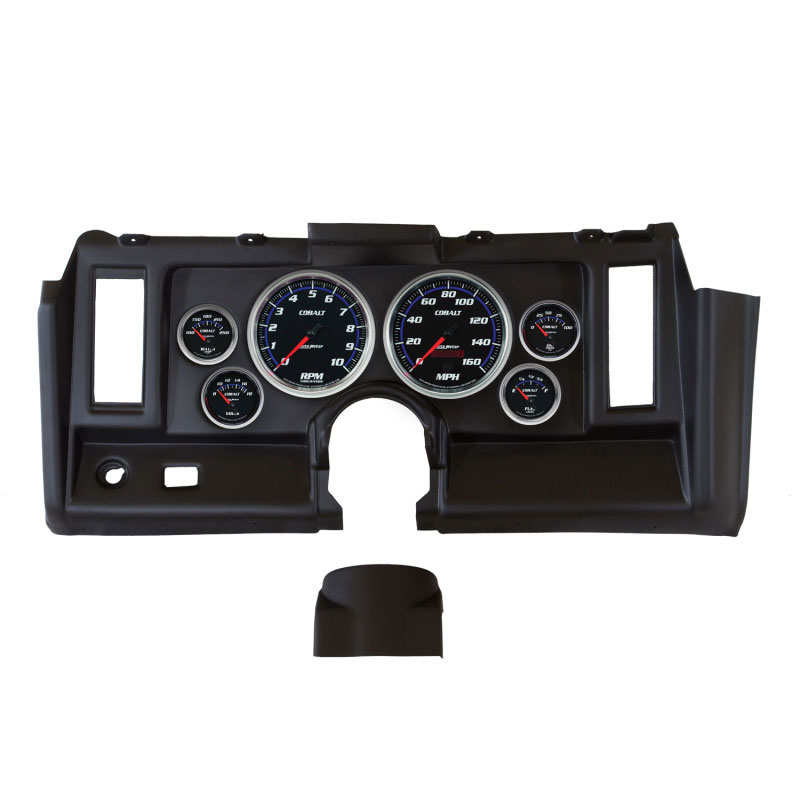 AutoMeter 7021-CB | Autometer Cobalt 1969 Camaro Dash Kit 6pc Tach / MPH / Fuel / Oil / WTMP / Volt; 1969-1969