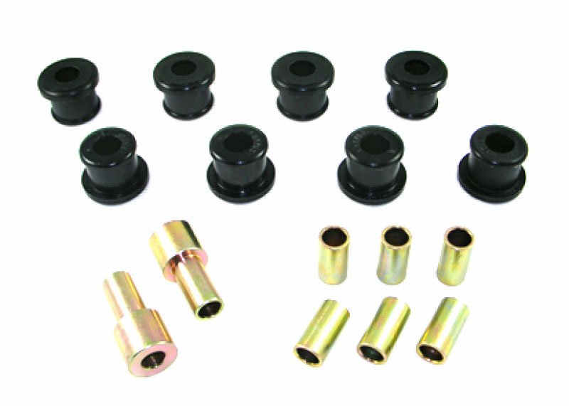 Whiteline w61753 | Plus 10/89-8/94 Mazda 323 BG Astina / Familia Rear Inner & Outer Control Arm Bushing Kit; 1989-1989