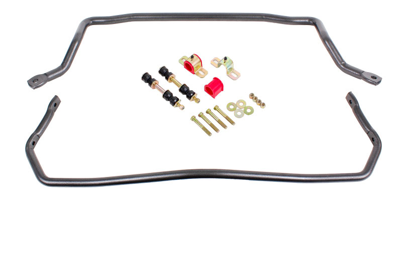 BMR Suspension sb031h | BMR 78-87 G-Body Front & Rear Sway Bar Kit w/ Bushings - Black Hammertone; 1978-1987