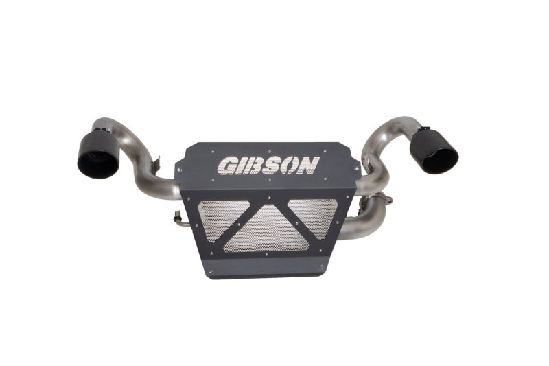 Gibson 98047 | 20-23 Polaris RZP Pro XP 1000/Turbo R 2.25in Dual Exhaust - Black Ceramic; 2020-2023