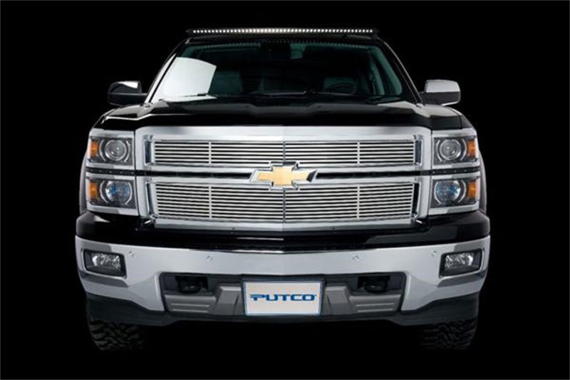 Putco 91151 | 14-15 Chevy Silverado LD LTZ / High Country Models Only - Direct Replacement Insert Liquid Grilles; 2014-2015