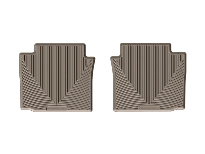 WeatherTech w432tn | 2017+ Mercedes-Benz E-Class Rear Rubber Mats - Tan; 2017-2023