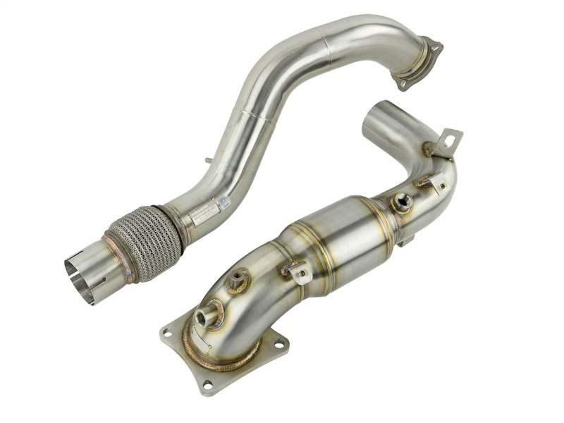 Skunk2 Racing 412-05-6066 | Skunk2 18-20 Honda Civic Type R Downpipe Kit w/ Cat; 2018-2022