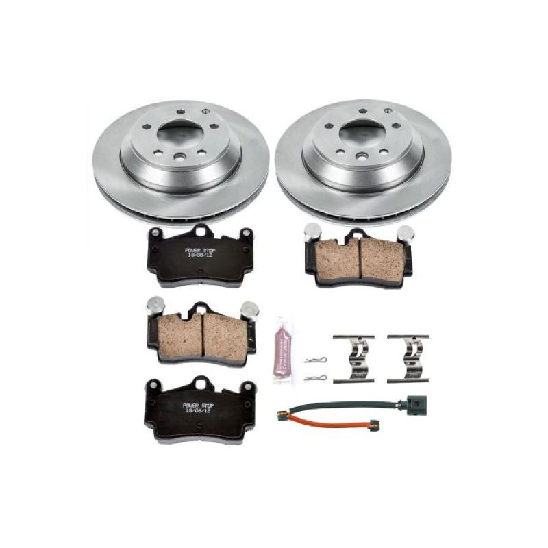 PowerStop koe5312 | Power Stop 07-15 Audi Q7 Rear Autospecialty Brake Kit; 2007-2015