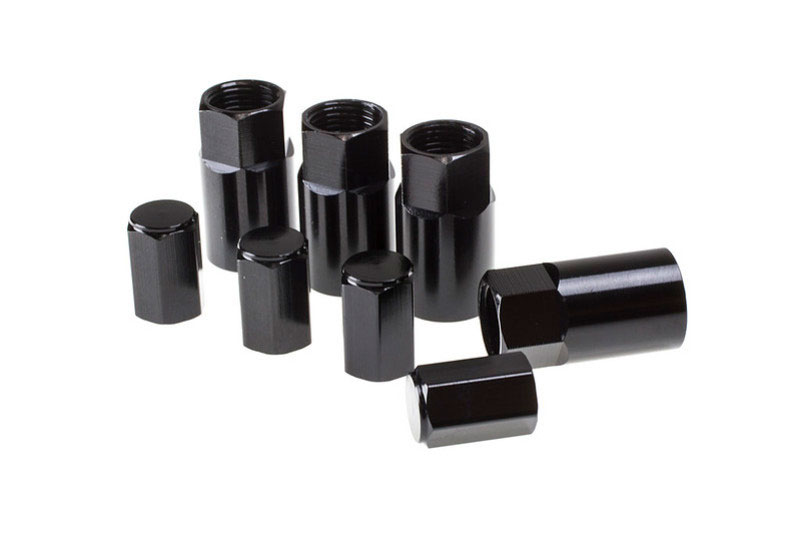 Wheel Mate 45930b | Aluminum TPMS Valve Stem Cover - Black Anodize