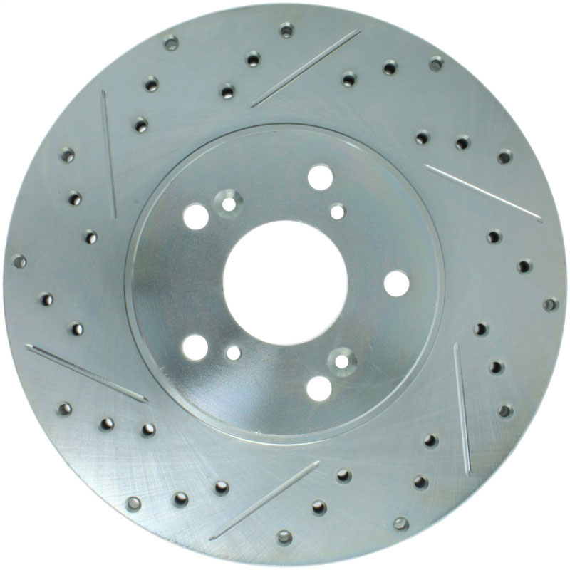 Stoptech 227.40046R | StopTech Acura TL Select Sport Drilled/Slotted Rotor, Front Right; 1999-2008