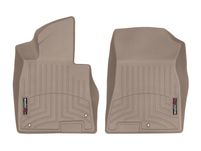 WeatherTech 4515981 | 20+ Hyundai Sonata Front FloorLiner - Tan; 2020-2023