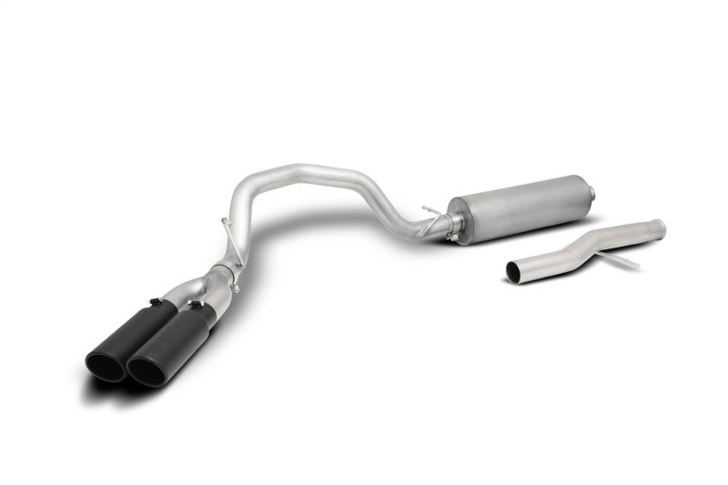 Gibson 65697b | 21-22 Chevy Suburban 5.3L 3in Cat-Back Dual Sport Exhaust System Stainless - Black Elite; 2021-2022