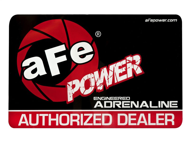 aFe 40-10080 | aFe Power Marketing Promotional PRM Cling Window: aFe Power Dealer (Medium)