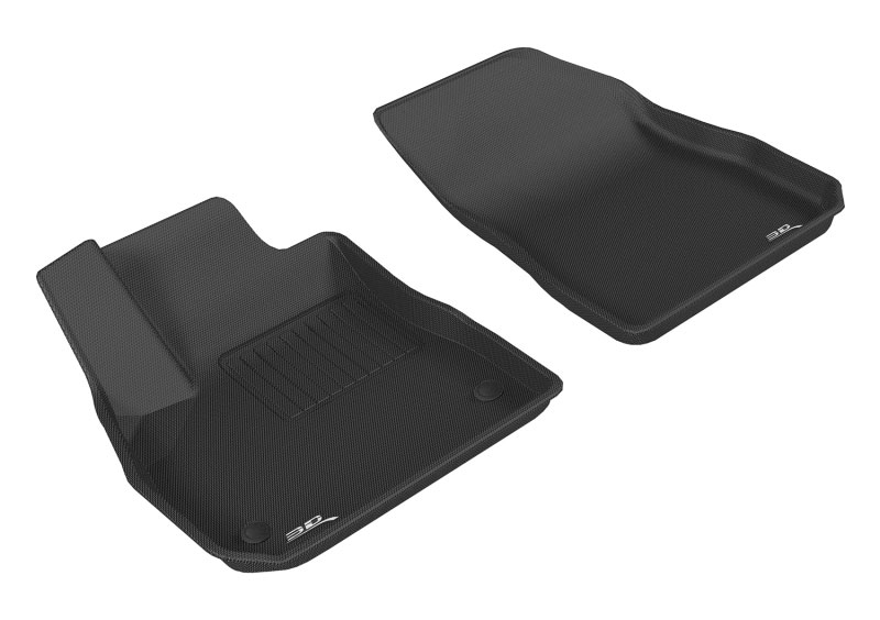 3D Maxpider l1ch07711509 | 3D MAXpider 2016-2020 Chevrolet Malibu Kagu 1st Row Floormat - Black; 2016-2020