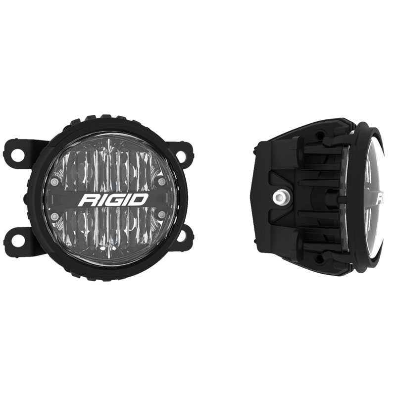 Rigid Industries 37112 | 360-Series 4in LED SAE J583 Fog Light - 12-18 Subaru BRZ/WRX STI - White (Pair); 2012-2012