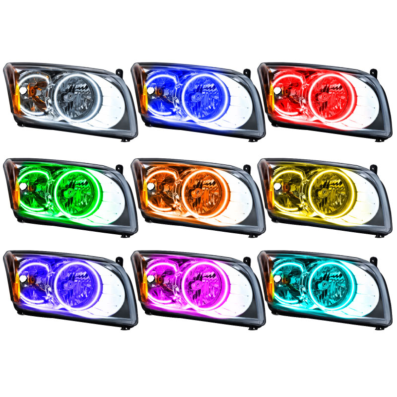 Oracle Lighting 7018-333 | Oracle 07-12 Dodge Caliber SMD HL (w/o Leveling) - ColorSHIFT w/ 2.0 Controller; 2007-2012