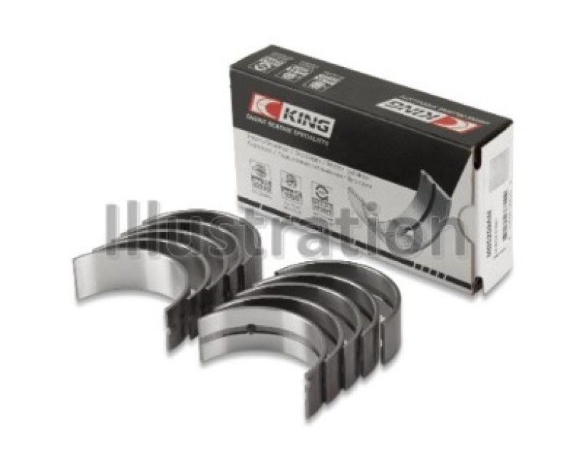 King Engine Bearings mb5566am | King Audi A4 1.8L AEB (Size STD) Main Bearing Set; 1997-2001