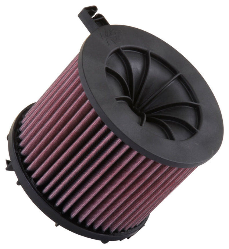 K&N Engineering e0648 | K&N 16-18 Audi A5 L4-2.0L Diesel Engine Replacement Air Filter; 2016-2018