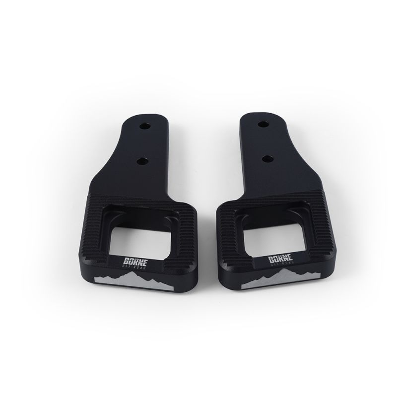 Mishimoto bnthf15017bk | 2017+ Ford Raptor / 2009+ Ford F150 Borne Off-Road Billet Tow Hooks - Black; 2009-2023