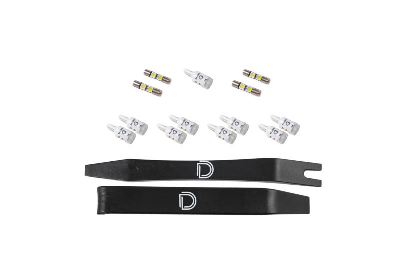 Diode Dynamics dd0508 | 11-21 Jeep Grand Cherokee Interior LED Kit Cool White Stage 2; 2011-2021