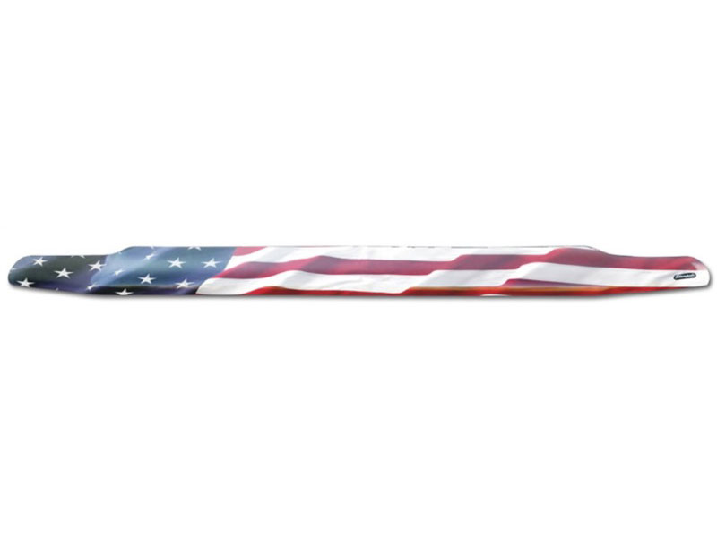 Stampede 3411-41 | 2005-2015 Nissan Armada Vigilante Premium Hood Protector - Flag; 2005-2015