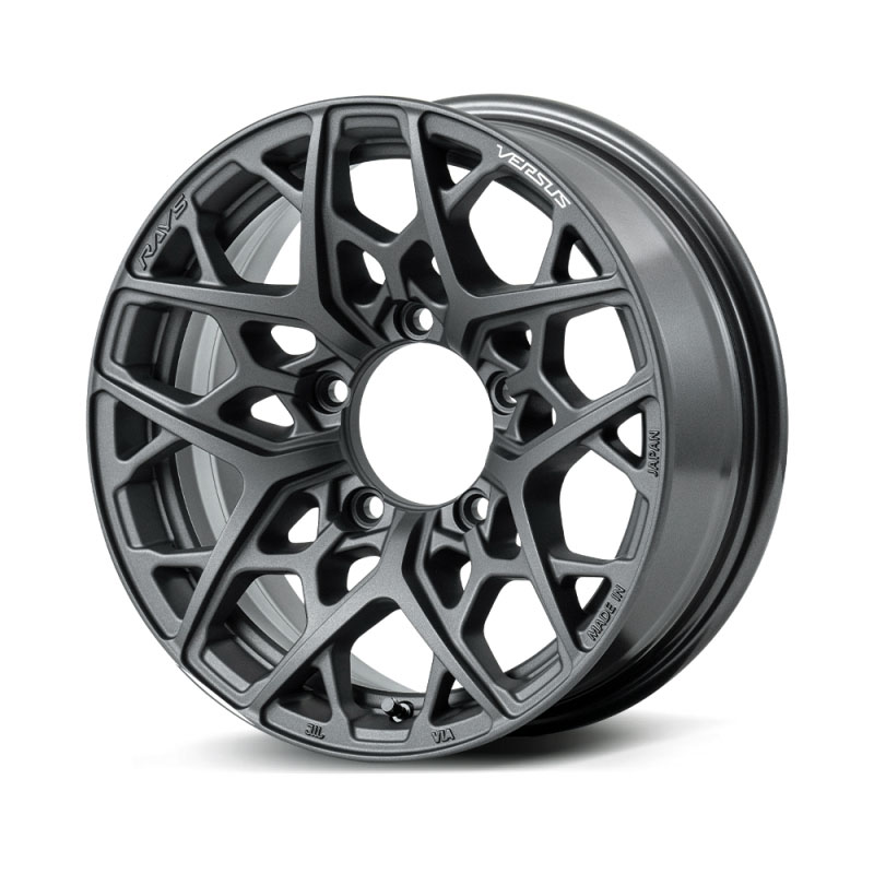 Versus wtkxf05japj | VV25MX 16x6 / +5 ET / 5x139.7 BP - Matte Super Dark Gunmetal